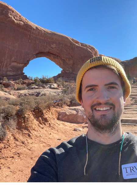 Will DeWitt at Arches National Park
